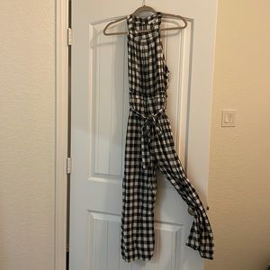 Gingham Jumpsuit - Size M